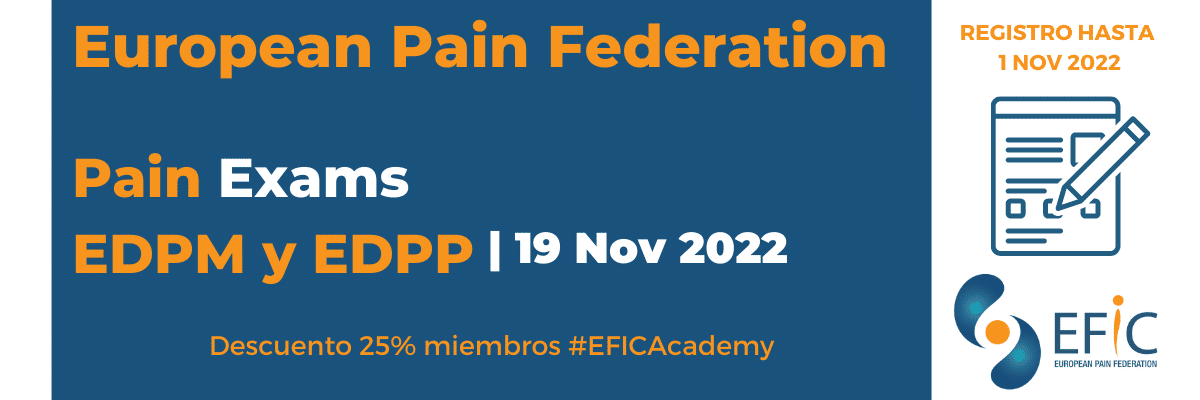 Exámenes Dolor EFIC 2022